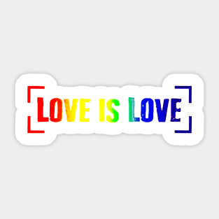 Love Is Love Sticker